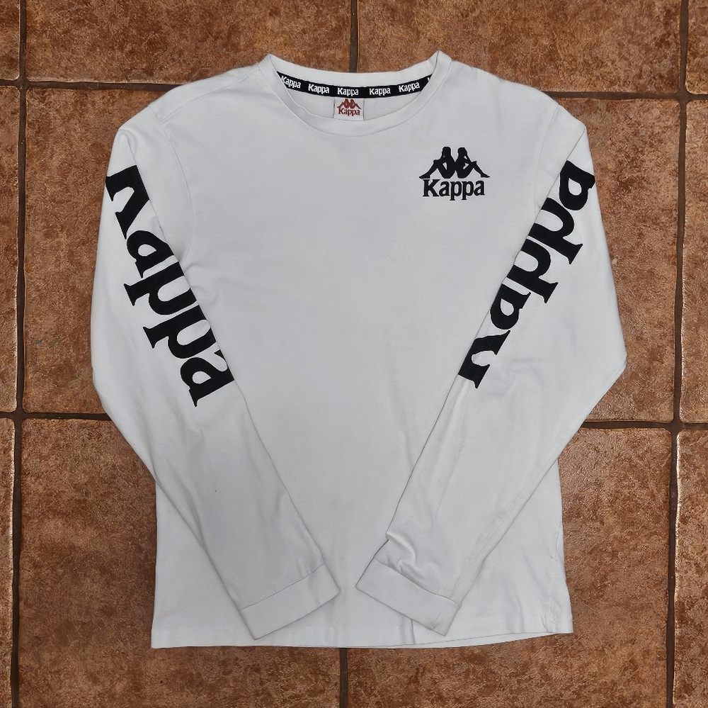 White long sleeve Kappa shirt